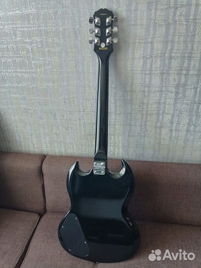 Электрогитара epiphone SG special ebony CH