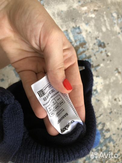 Две шапочки для мальчика 48-50