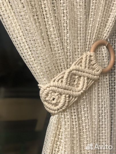Макраме Подхват для Штор / Полотенец