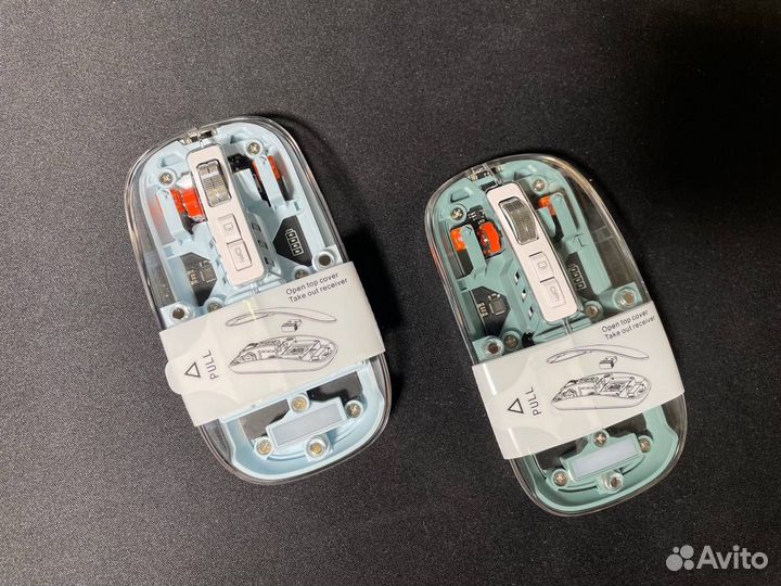 Прозрачная беспроводная мышь fmouse M133