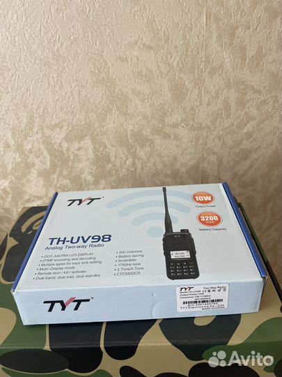 Рация TYT TH-UV98