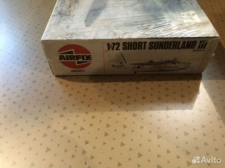 Сборная модель самолёта 1:72,short sunderland lll