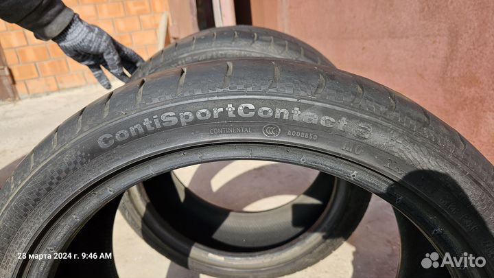 Continental ContiSportContact 3 235/40 R18 91Y