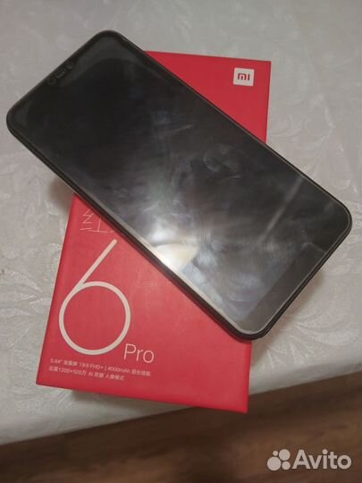 Телефон Xiaomi redmi 6 pro