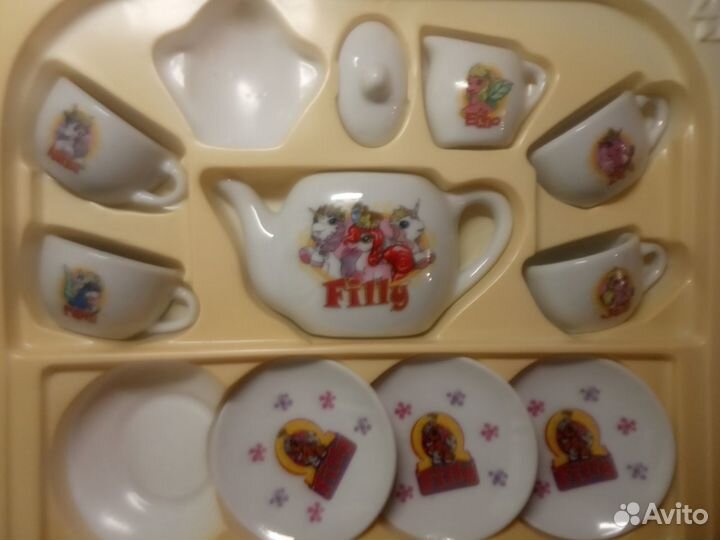 Чайный сервиз игрушечная посуда