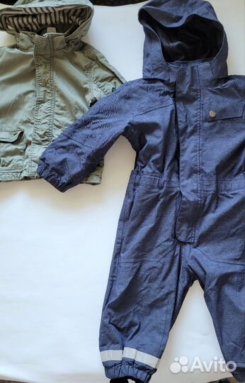 H&M вещи на мальчика пакетом 86-92
