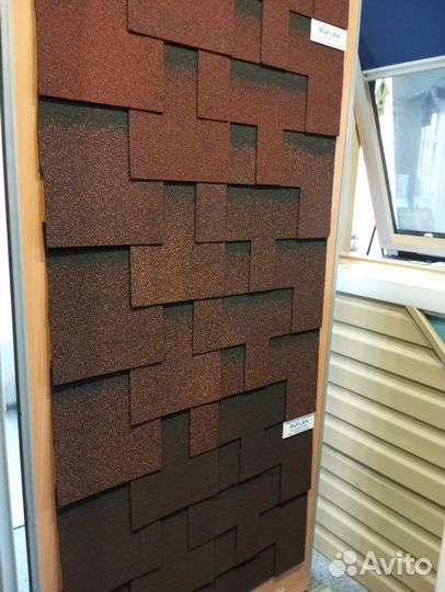 Мягкая кровля гибкая черепица Ruflex