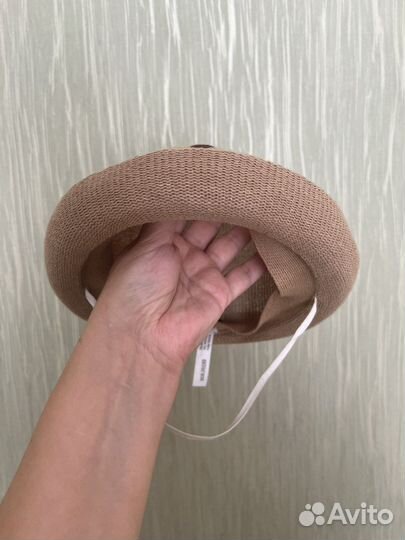 Соломенная шляпа детская