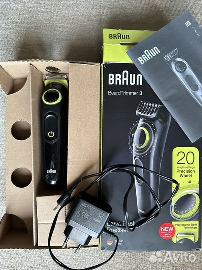 Триммер для бороды braun