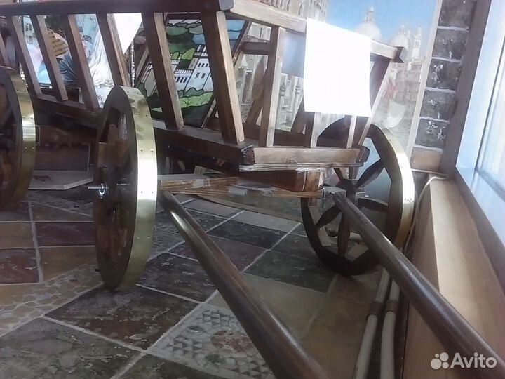 Телега с поворотной осью