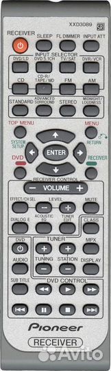 Пульт аналог Pioneer XXD3089