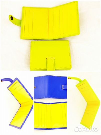 Экранирующиая визитница из кожи для 8 банк.карт