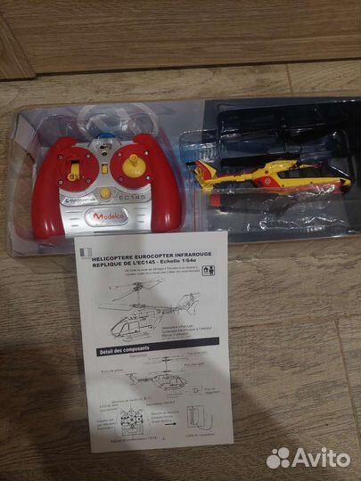 Вертолет на пульте управления ес 145