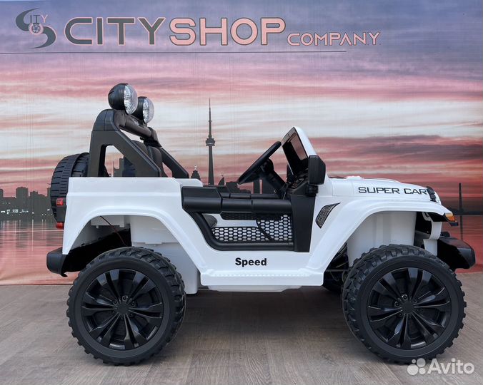 Детский электромобиль джип