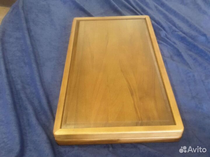 Нарды бук резные с узором