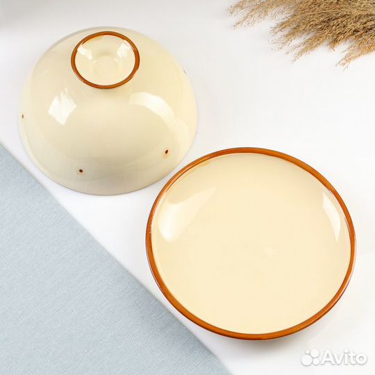 Блинница - хлебница 'Застолье' 1,8л / 15х24см, кар