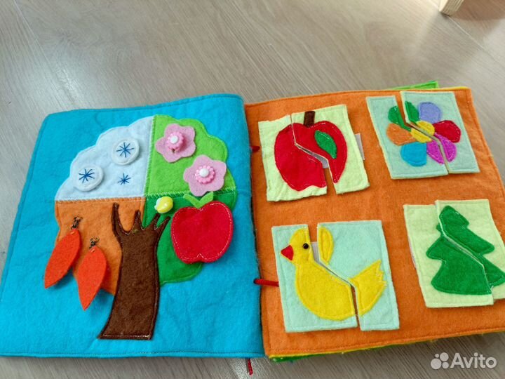 Развивающие книжки ручной работы