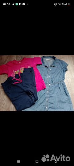 Пакет вещей на девочку 116-122