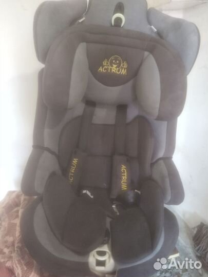 Детское автокресло actrum 9 до 36 кг isofix