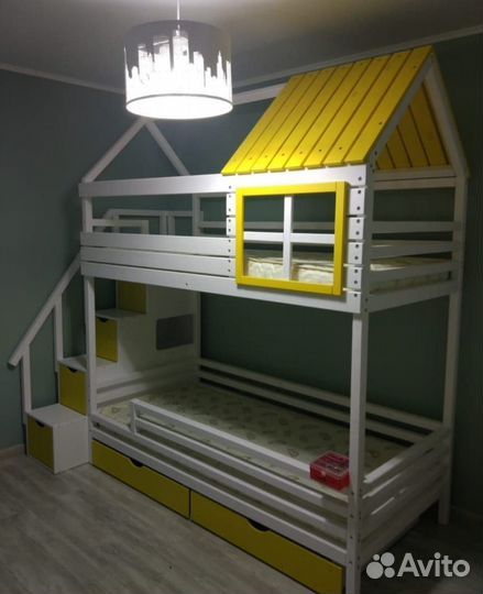 Кровать домик 2-8