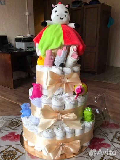 Торт из памперсов