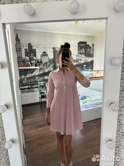 Платье рубашка mohito(34) новое