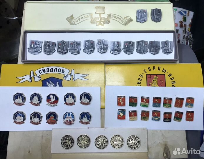 Наборы значков СССР