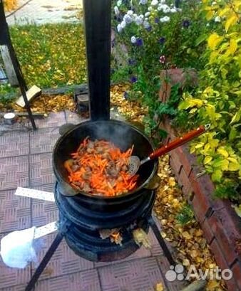 Казан чугунный казан афганский