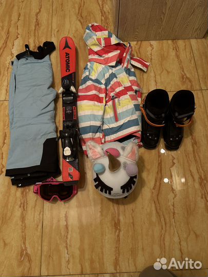 Комплект горнолыжного инвентаря