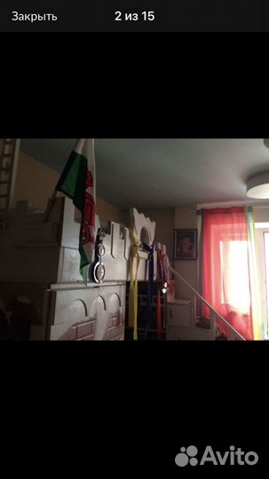 Детская Кровать-чердак