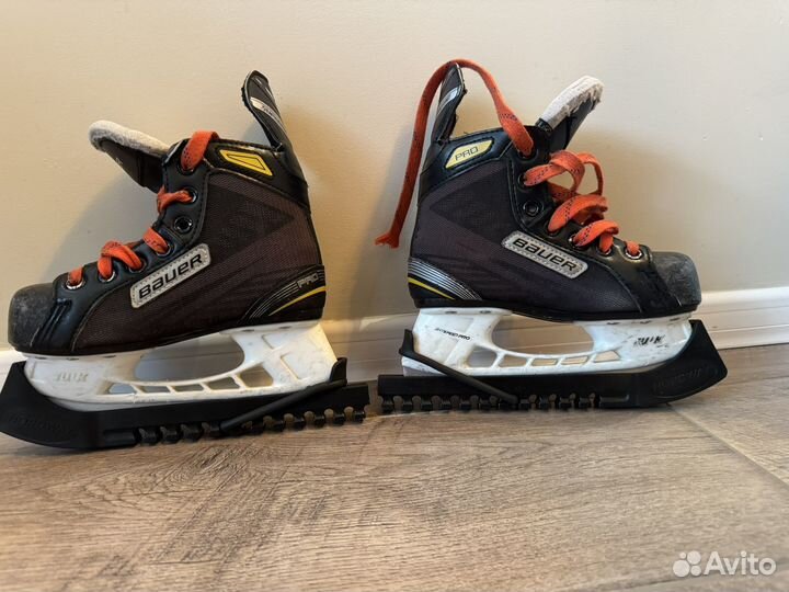 Хоккейные коньки bauer 31 размер