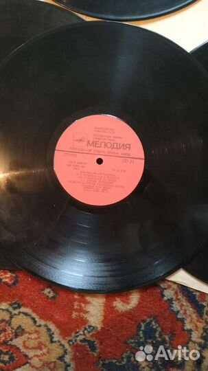 Виниловые пластинки СССР