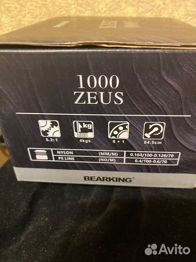 Катушка Bearking Zeus 1000