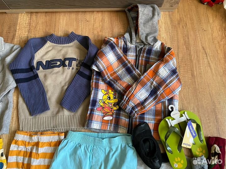 Пакет одежды на мальчика на 3-4 года