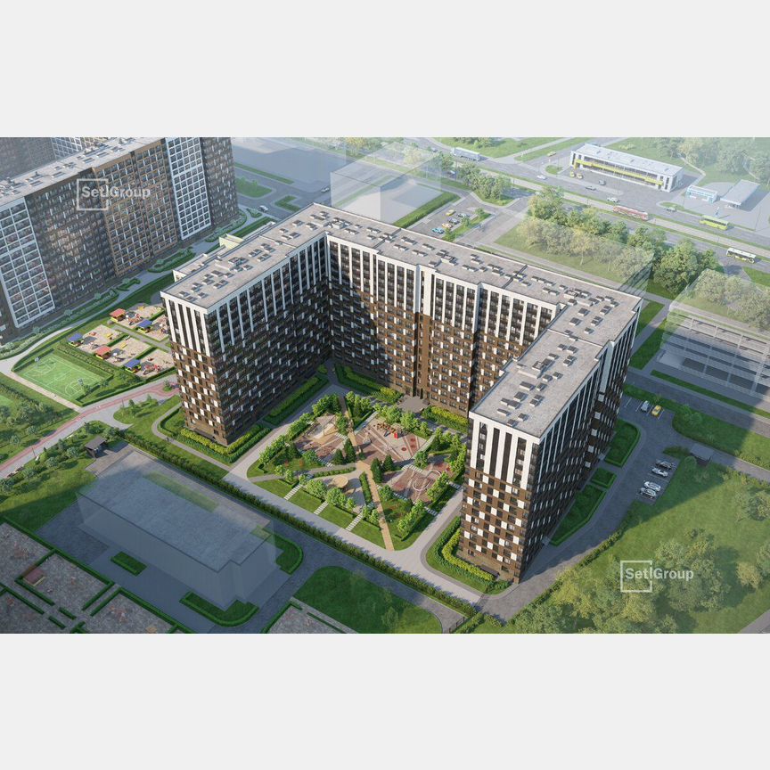 Квартира-студия, 24,3 м², 12/18 эт.