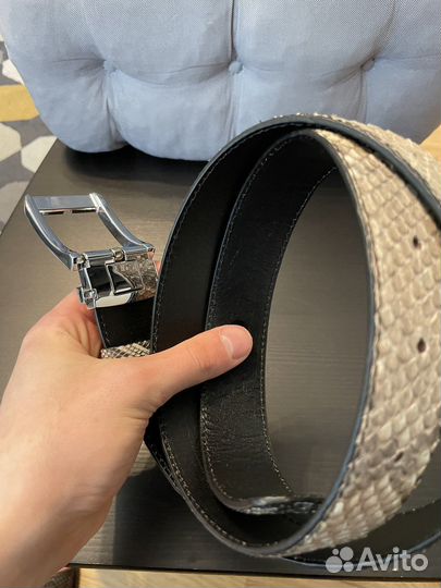 Ремень женский кожа питона новый