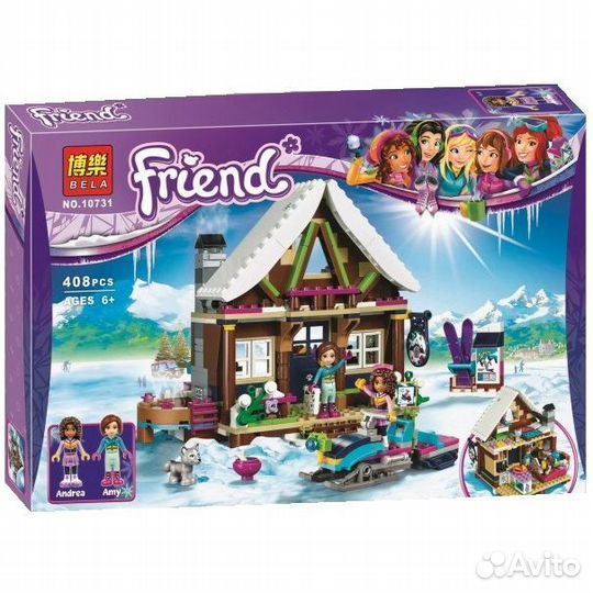 Конструктор 10731 Горнолыжный курорт: Шале