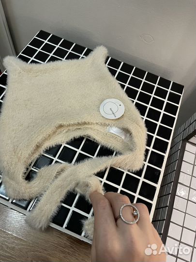 Чепчик с ушками детский