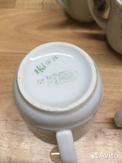 Чашки маленькие комплект