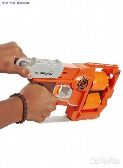 Бластер Nerf со снарядами для активного отдыха