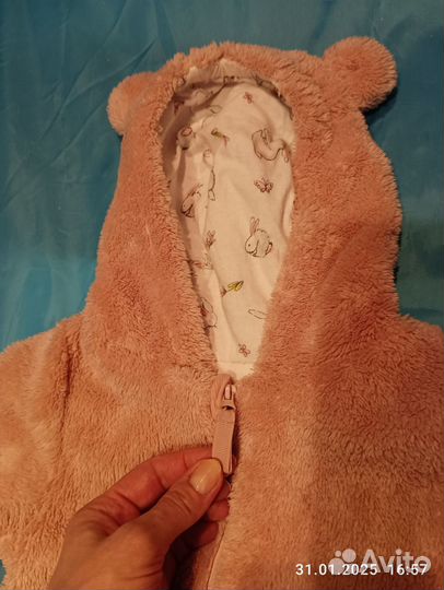 Комбинезон махровый 68 р