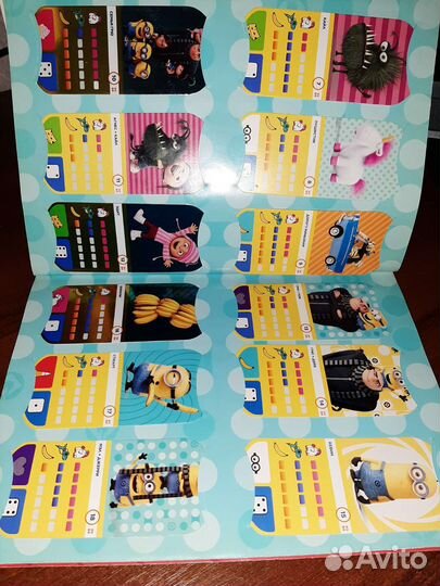 Гадкий я 3 карточки