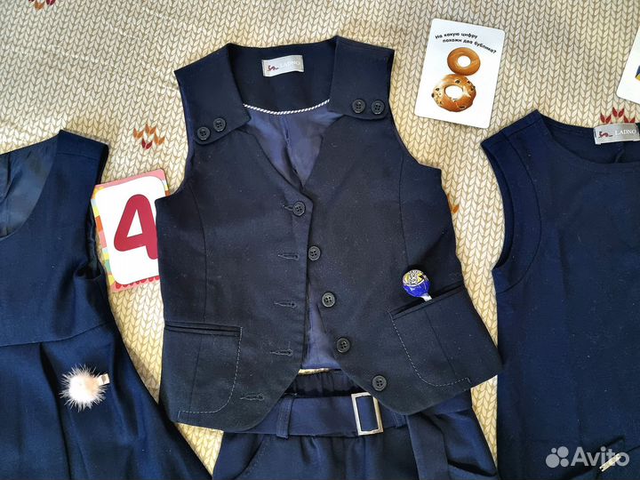 Школьная форма для девочки 122 128 пакетом