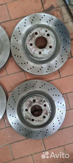 Тормозные диски Mercedes w221 s500