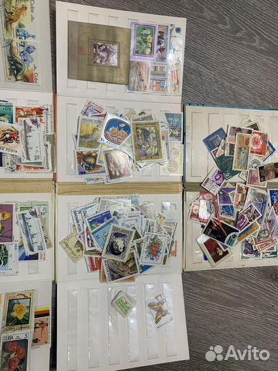 Почтовые марки разных годов