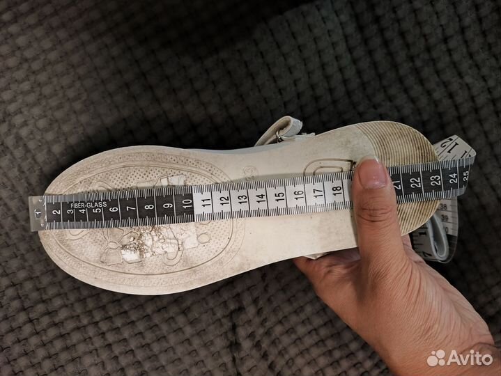 Туфли для девочки 33 размер белые