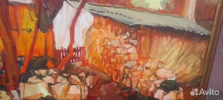 Картина маслом на холсте пейзаж