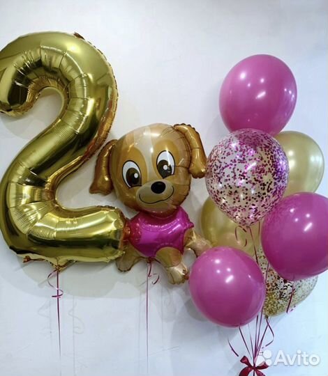 Гелиевые шары, фигурки из шаров