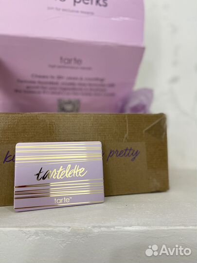 Палетка теней tarte новая