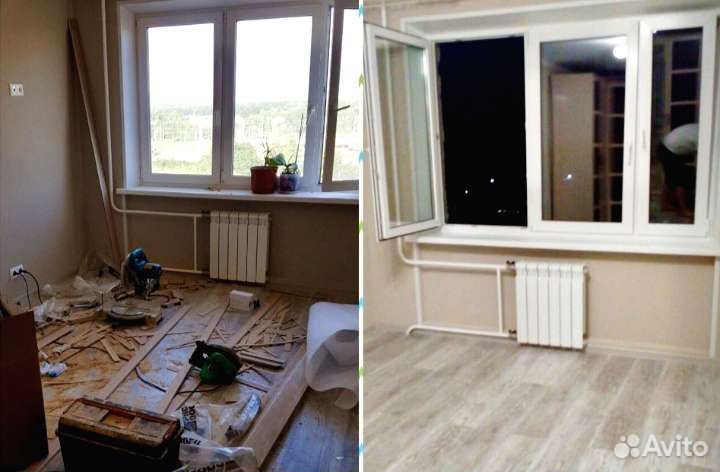 Уборка квартир, коттеджей, любых видов сложности